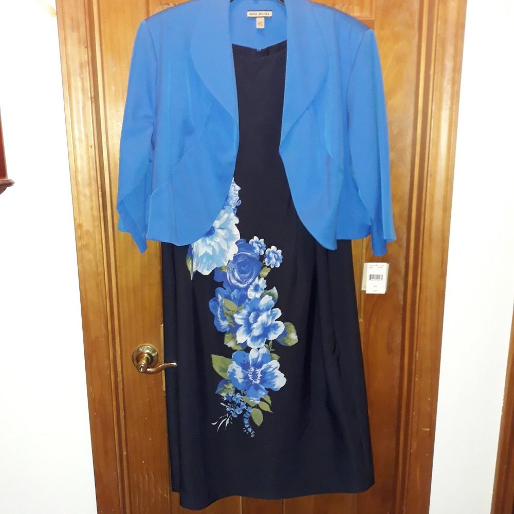 NWT Plus Size Dress with Jacket-Great for Easter/Spring!!